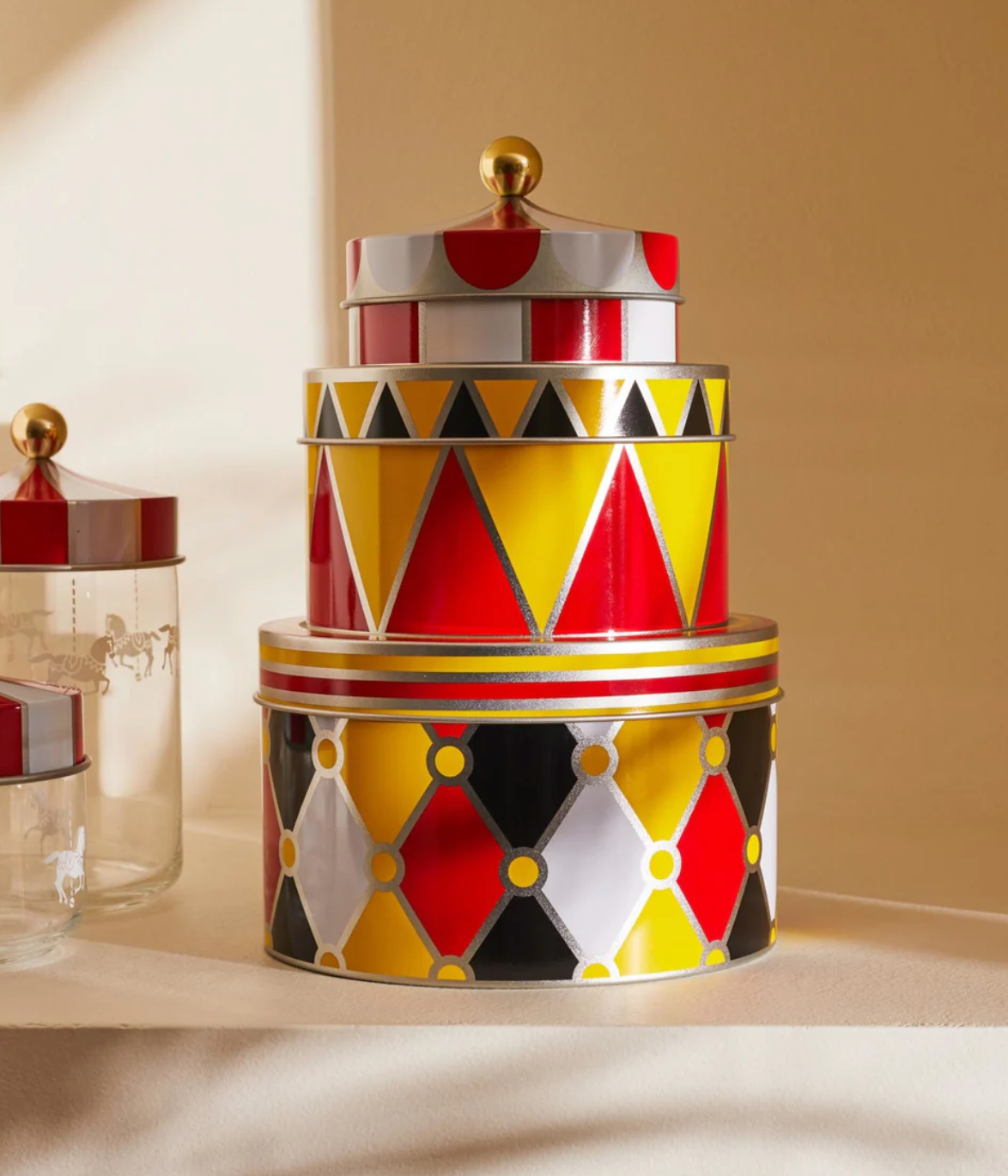 Alessi Circus Set of 3 all-purpose boxes